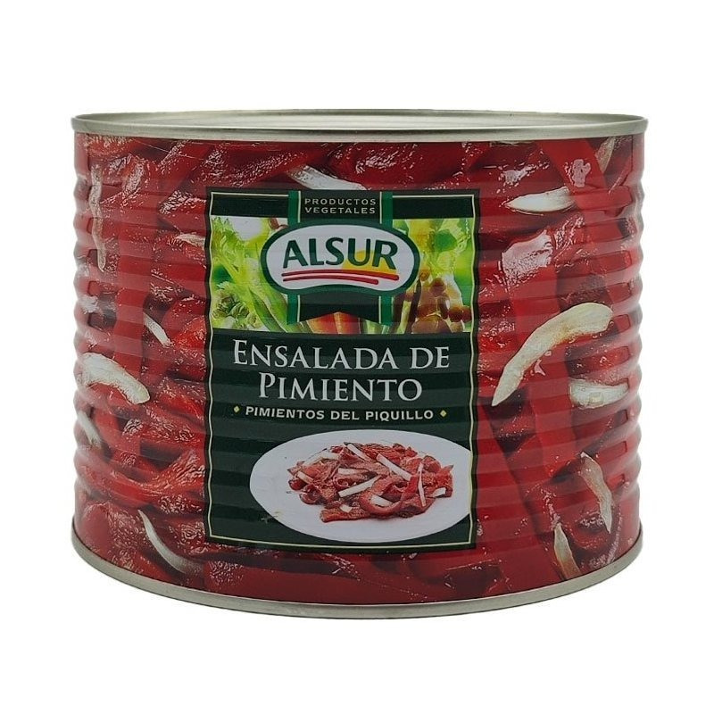 Alsur Roasted Piquillo Peppers In Salad – 1.75 Kg | Catering Format