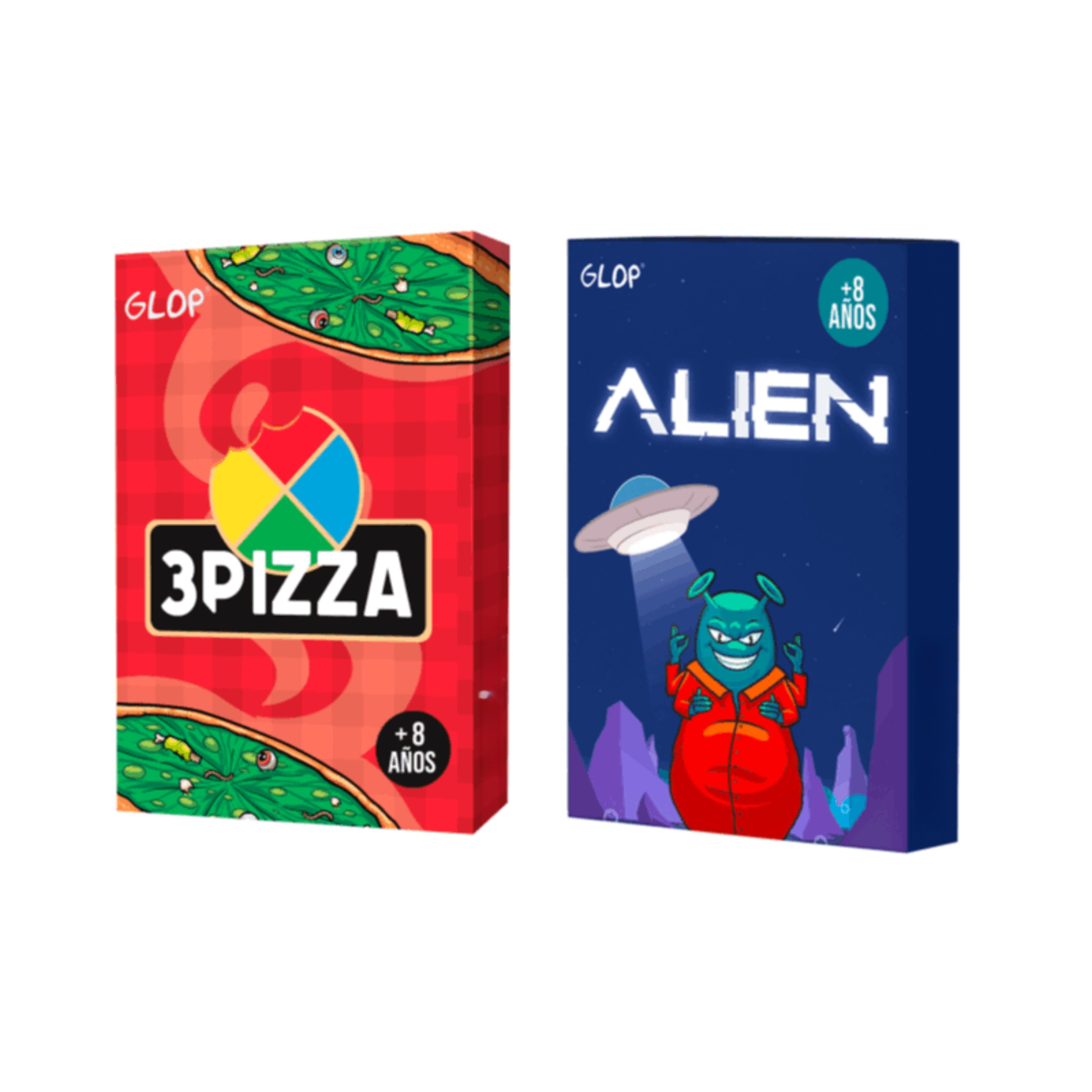 TEMU Pack 2 Juegos de Mesa : + 3Pizza – Juegos de Niños y Adultos – Divertidos, Educativos y Fáciles de Aprender – Ideal para Familias y