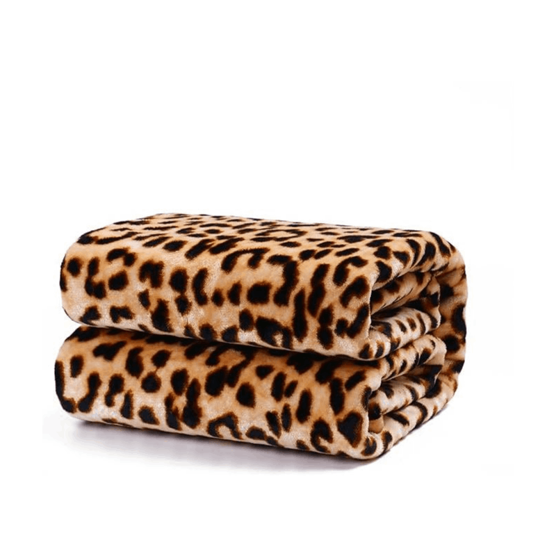 TEMU Sofa para Cama. Polar, Franela 100% Poliéster, , Acabado con - Leopardo
