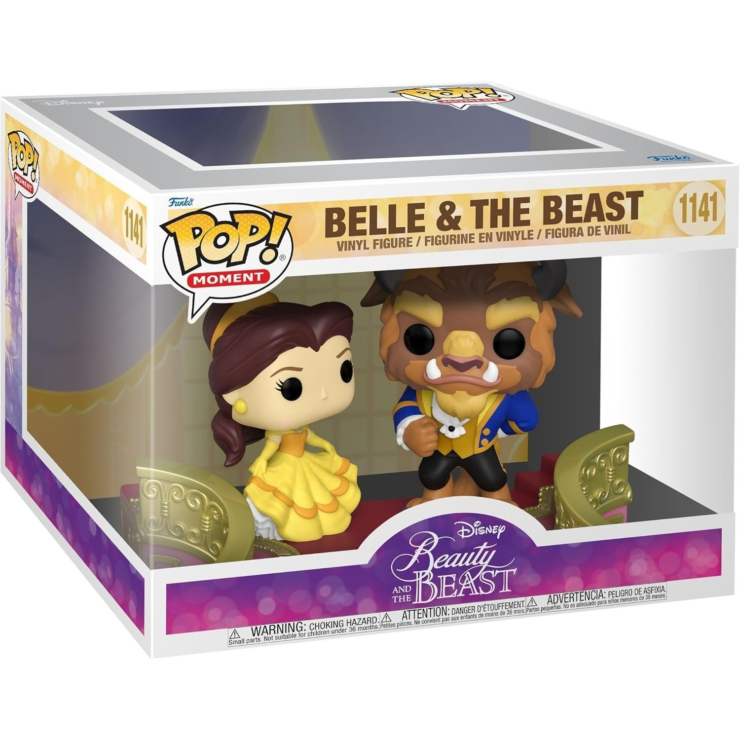 TEMU Funko Pop! Moment:- Beauty And The - Formal & - Beauty And The