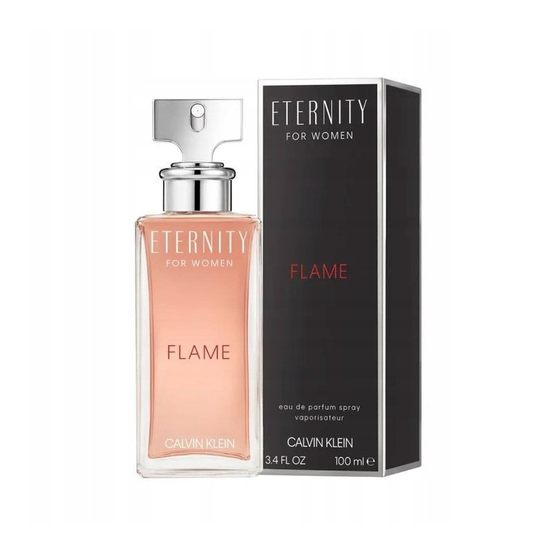 TEMU Calvin Klein Flame 100ml * Edp Perfume Water For Women Original Fragrance For Her