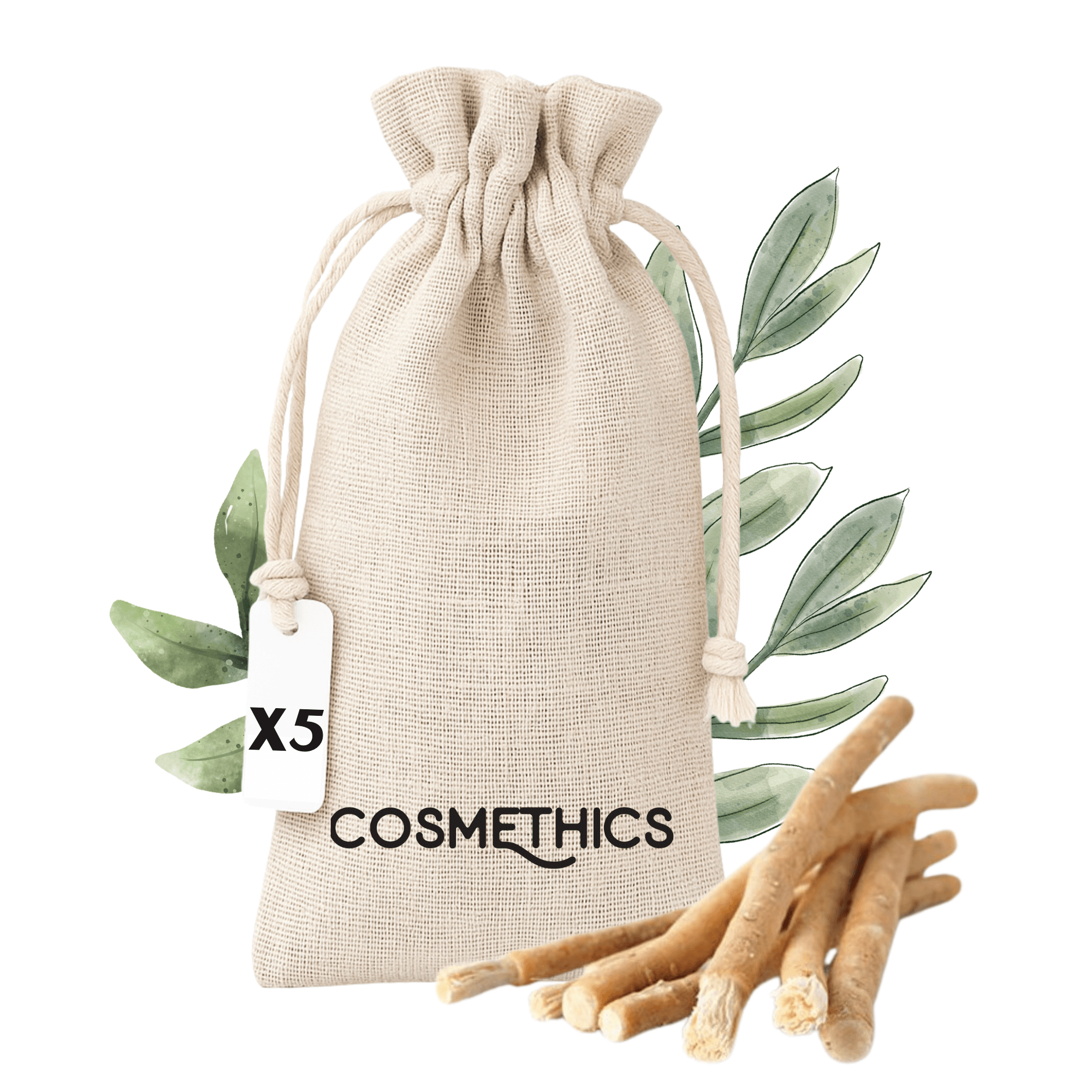 Image of ’ethics® Set Of 10 Natural Sticks – Traditional Toothbrush Made From Root – Moroccan – Accessory