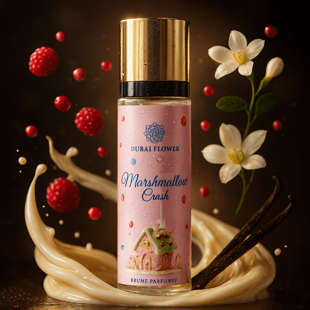 Dubai Flower – Marshmallow Crush Scented Body Mist 250 Ml | Body Mist With Marshmallow, Vanilla &