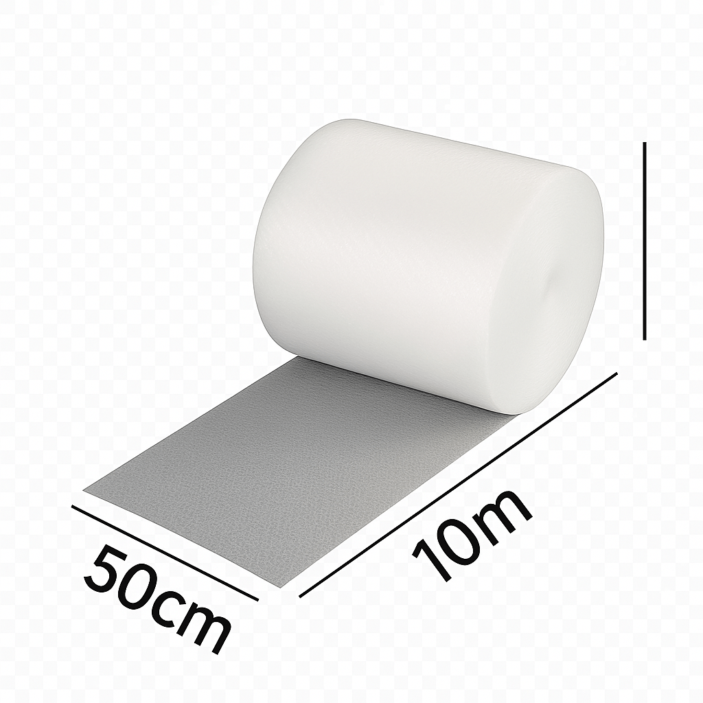 E-shop 50cm x 10m Blasenverpackungsfolie schützt Produkte, dämpft Blasen und absorbiert Stöße - geeignet für den sicheren Transport von Kartons und