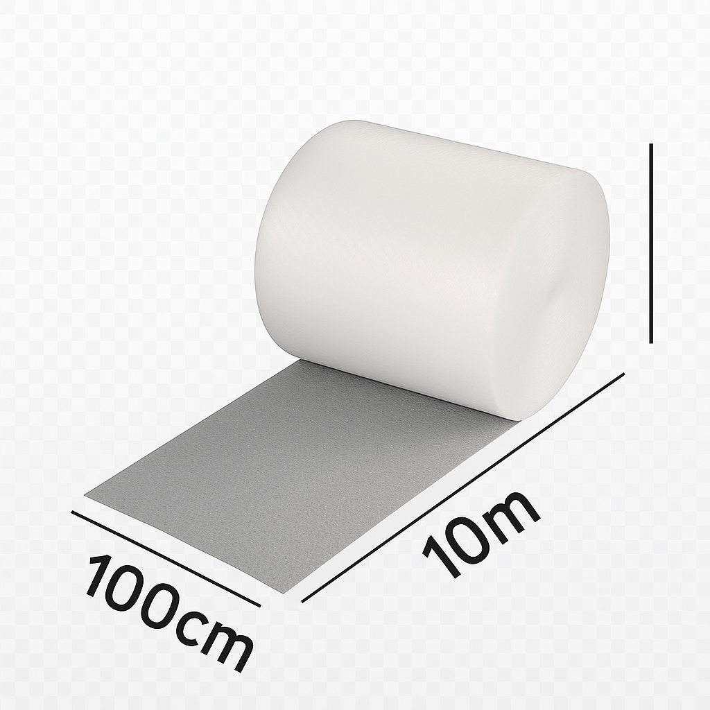 TEMU 100cm x 10m Blasenverpackungsfolie schützt Produkte, dämpft Blasen und absorbiert Stöße - geeignet für den sicheren Transport von Kartons und