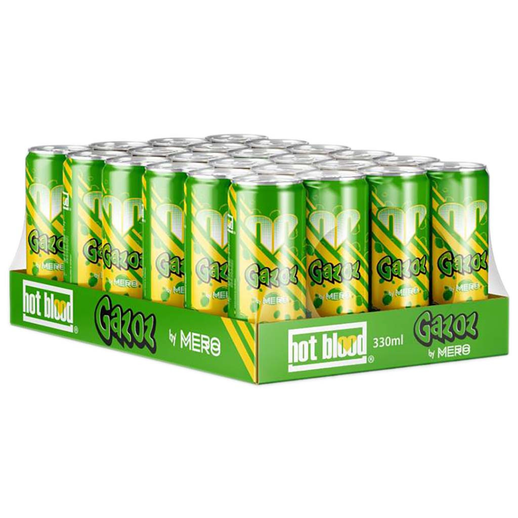 Hot Blood Gazoz By Mero Dosen 24 X 330ml