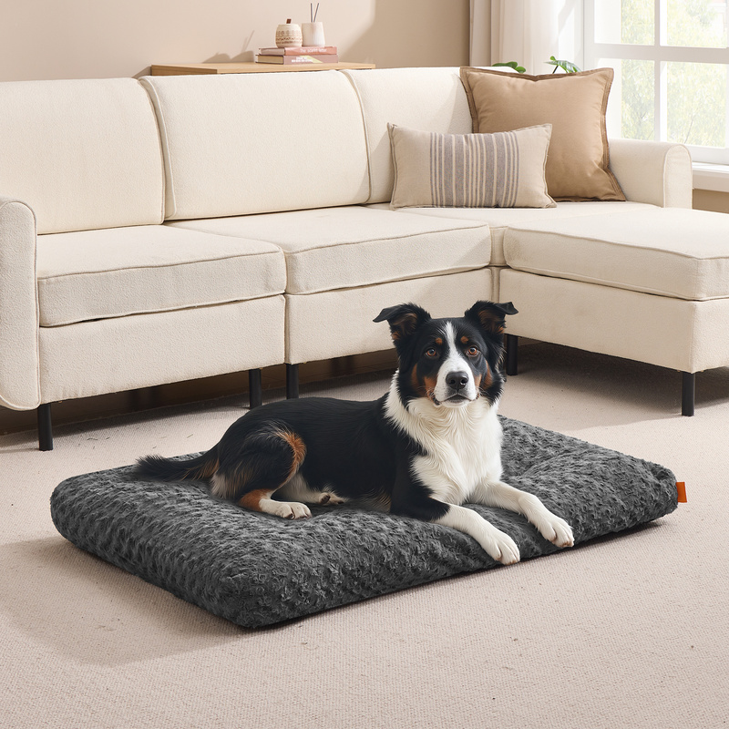 Image of Dog Pillows, Plush Dog Bed, Soft Filling, Suitable For Large Breeds, Fluffy, 110 X 73 Cm, Machine Washable, Non-slip, .