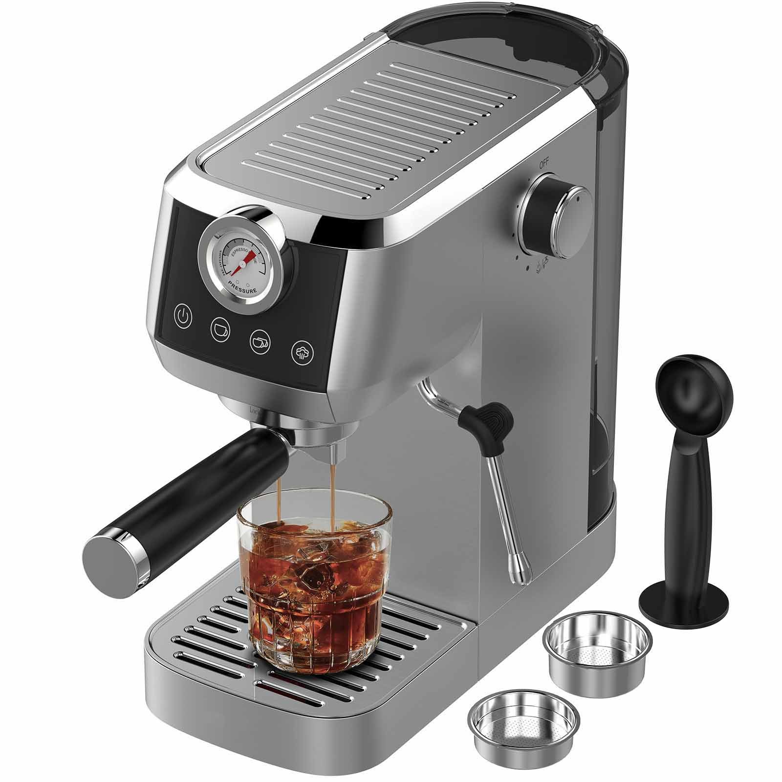 Espressomachine CM1665B met Italiaanse pomp van 20 bar