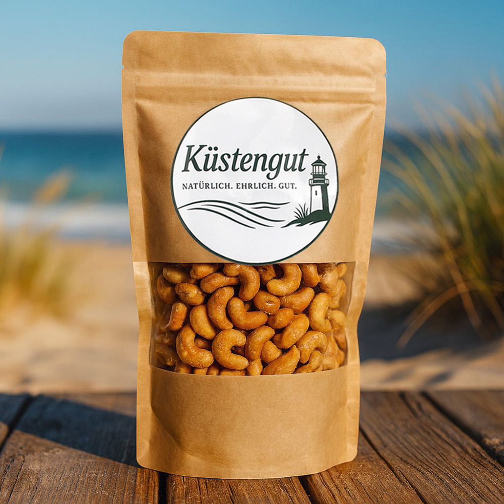 Image of Coastal Goods | Roasted & Salted Cashew Nuts | Hearty Premium Snack | Crunchy & Intense