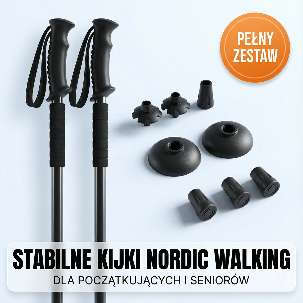 TEMU Nordic Walking Poles Adjustable Trekking Sticks For Hiking