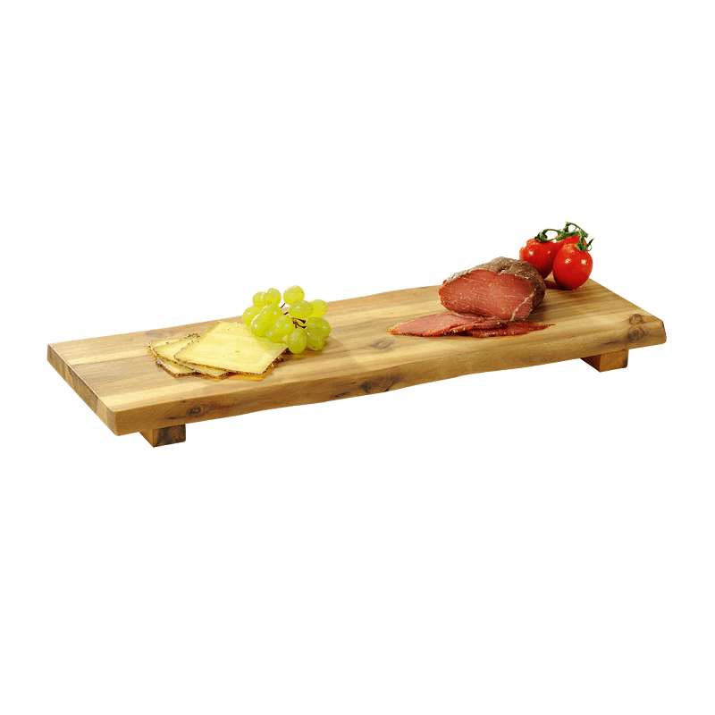 Kesper Acacia Wood Cutting And Serving Board, Knife-friendly Wooden Board For Serving, Decorating, Cutting, And More
