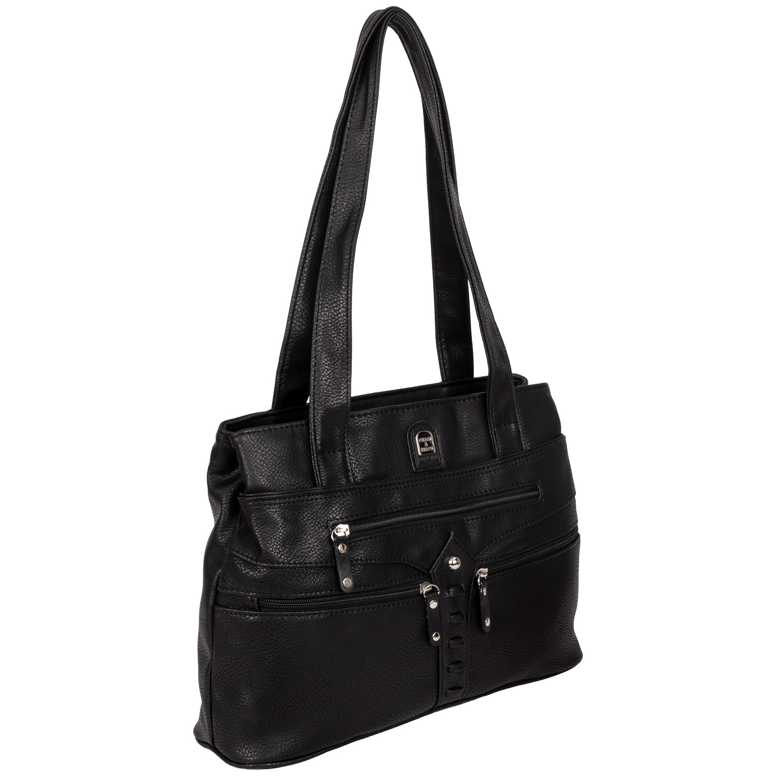 Women' Handbag Shoulder Bag Crossbody Bag Shopper Tote Bag Crossover Bag Leather Look Black