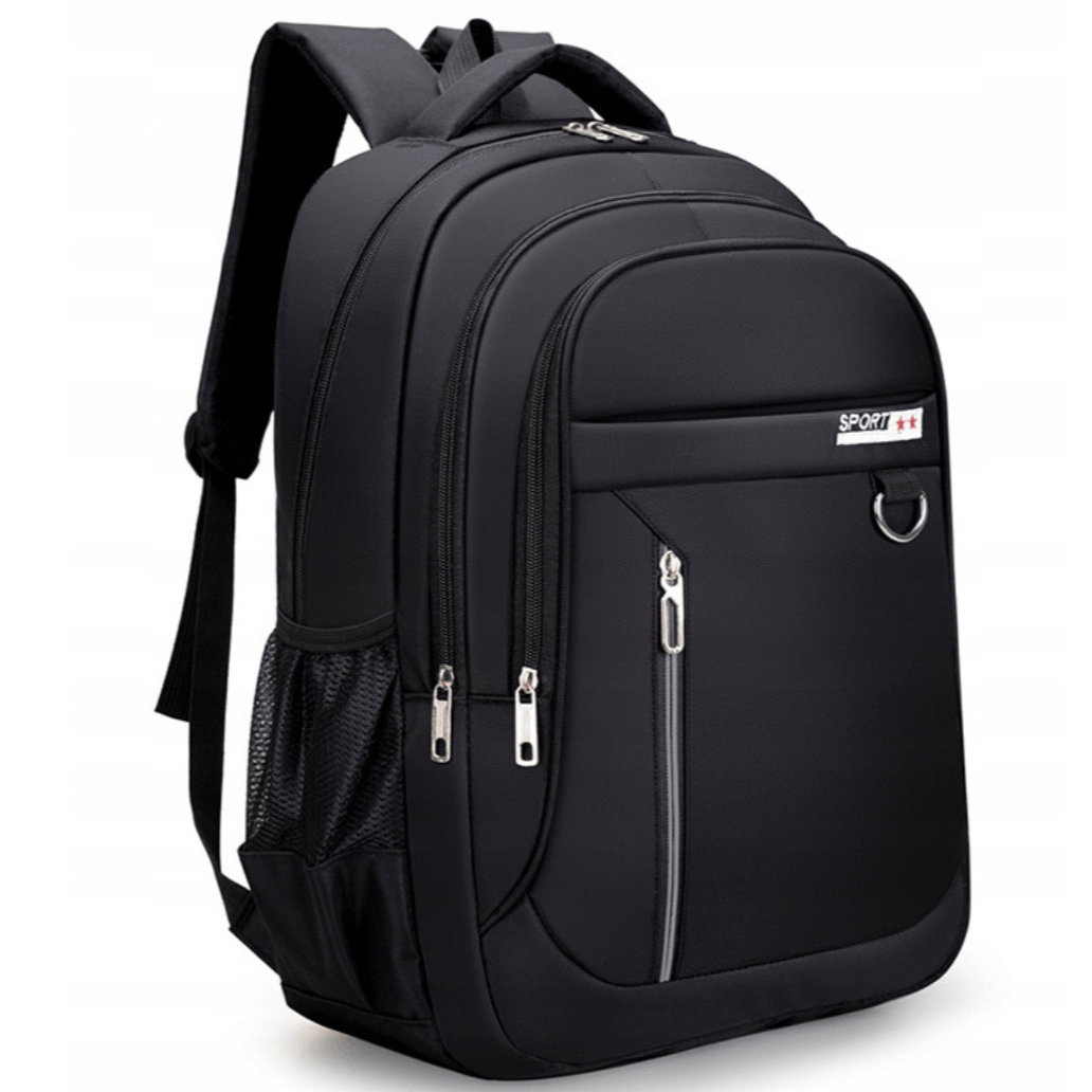 TEMU Men's Ladies' Youth School Bag For Work School Large Solid A4 For Carrying Books, Sandwiches, Food, Shopping, Water Bottles, And Durable