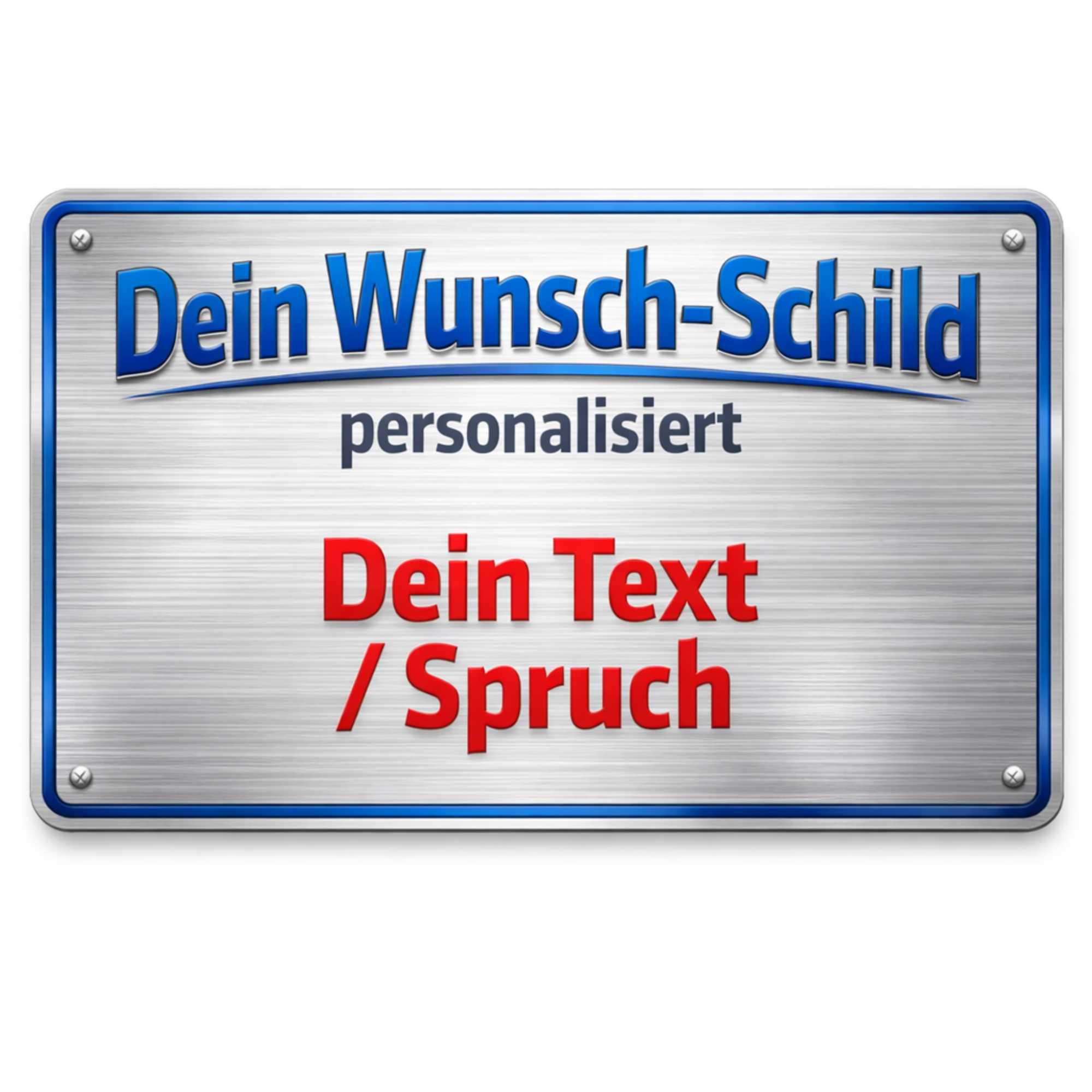 Image of Indigos Ug - Design Your Own Signs With Custom Text - Personalized Stainless Sign - Aluminum Composite Plate In 8 Sizes - With Text And Font - For Garage, , Company, School, Hotel