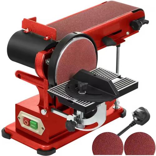 adjustable belt sander bench sander sanding 15 angle grinder for metal wood and jewelry crafting grinding wheel and power adapter