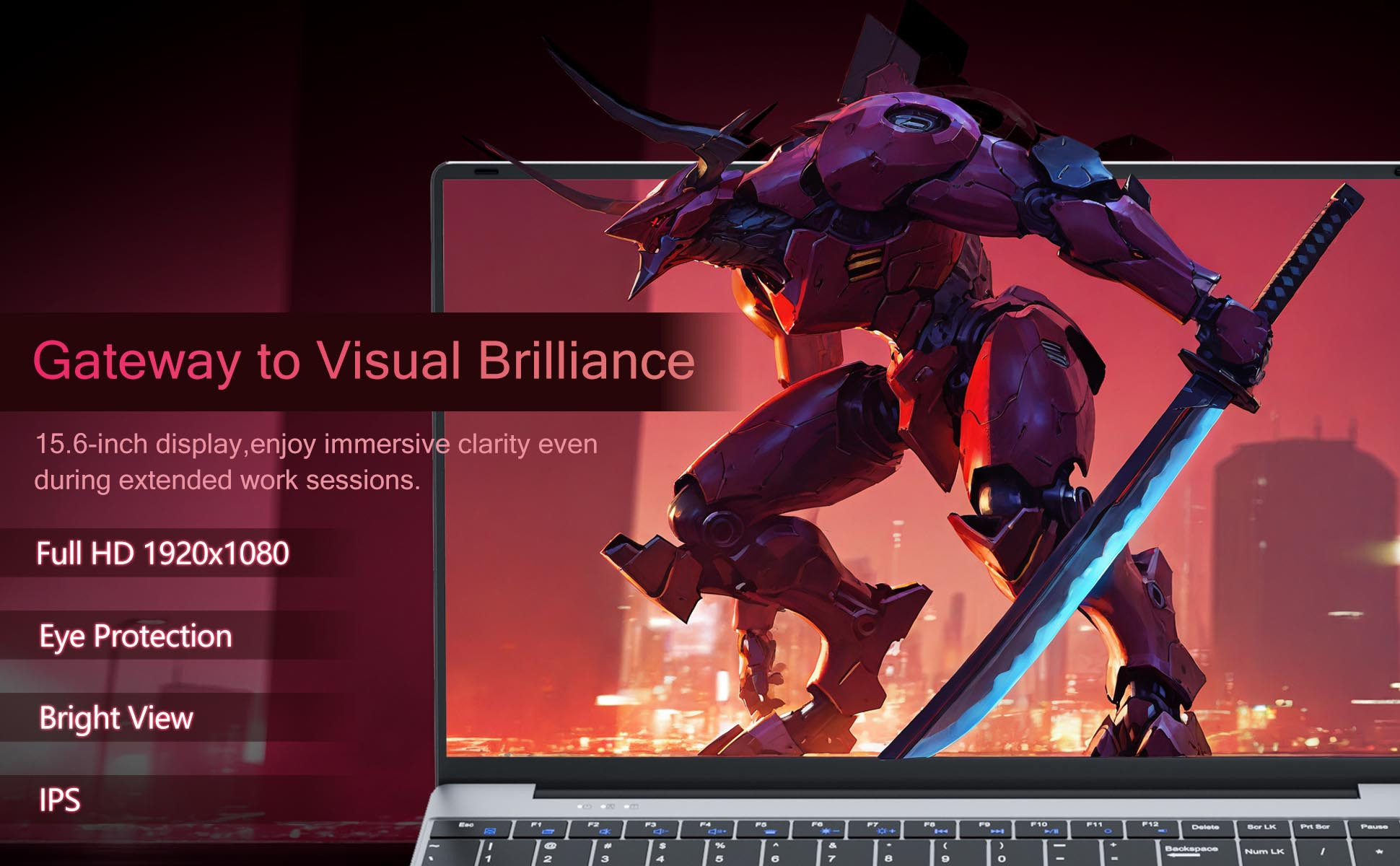 15.6 Inch Laptop Computer FHD Scherm, Intel Core I5 Laptop, 16Gb RAM, 512GB SSD, QWERTY Toetsenbord, Zakelijke Laptop