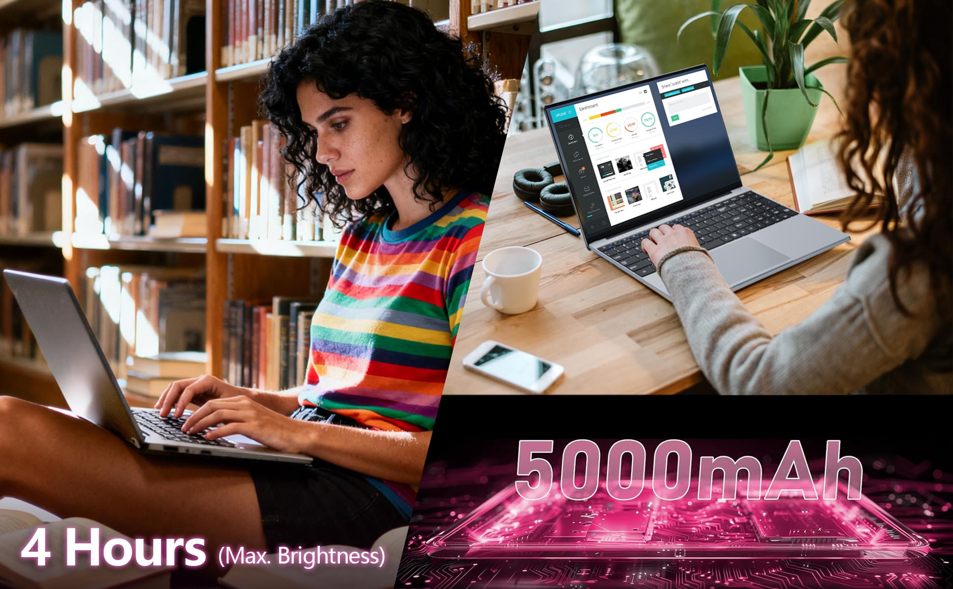 15.6 Inch Laptop Computer FHD Scherm, Intel Core I5 Laptop, 16Gb RAM, 512GB SSD, QWERTY Toetsenbord, Zakelijke Laptop