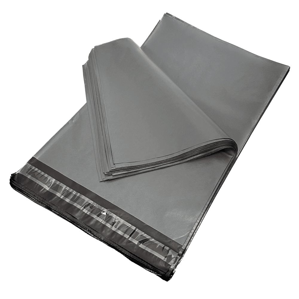 TEMU 100 X Efforias 9 X 12 Grey Mailing Bags | Self Adhesive | Waterproof And Tear-proof Postal Bag