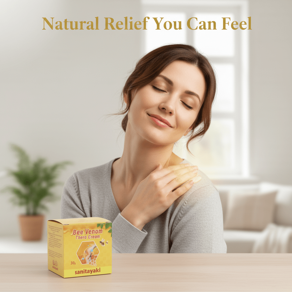 Bee Venom Thera Cream 30g – Herbal Warming Massage Cream For Daily Body Care