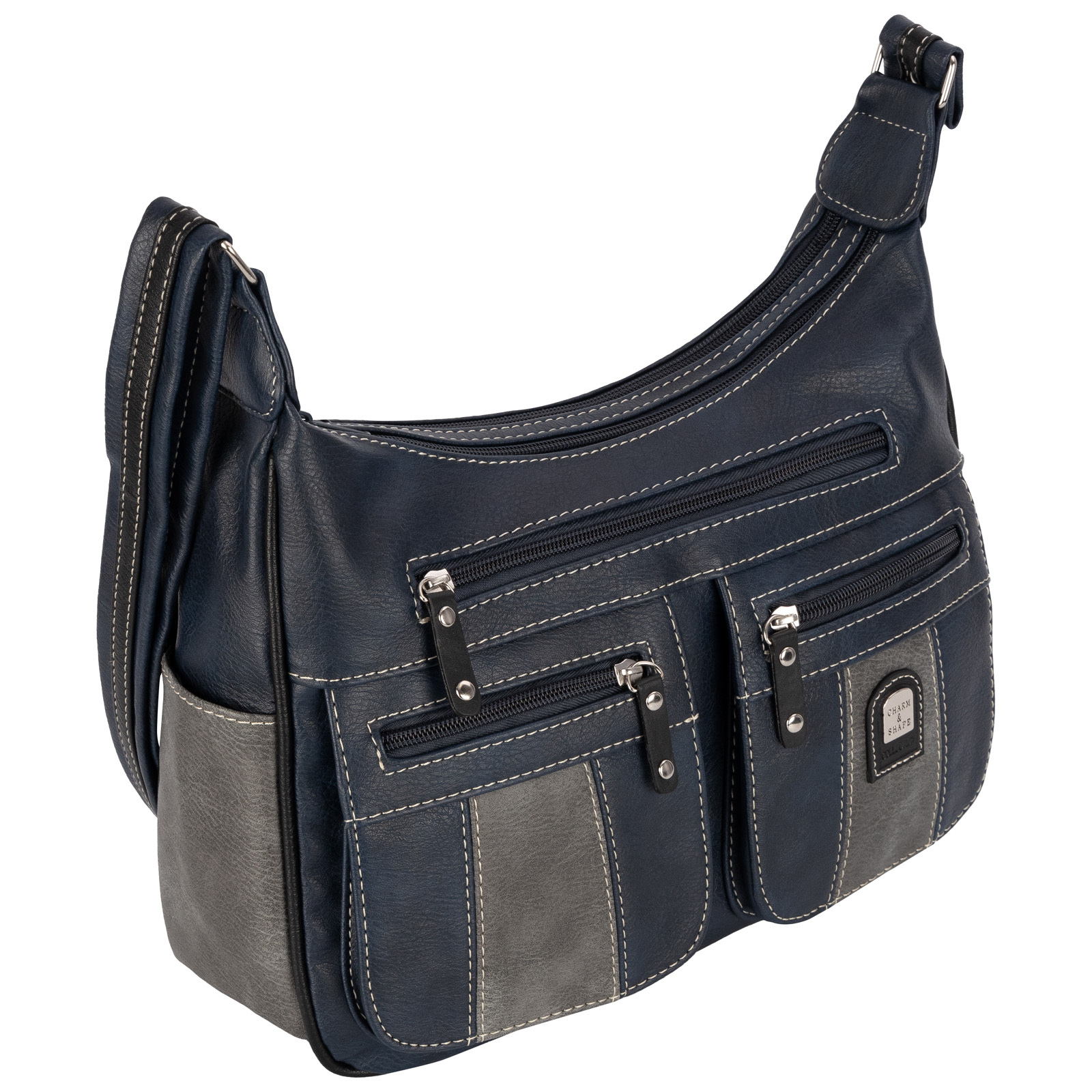 Women' Handbag Shoulder Bag Crossover Bag Leather Look Blue