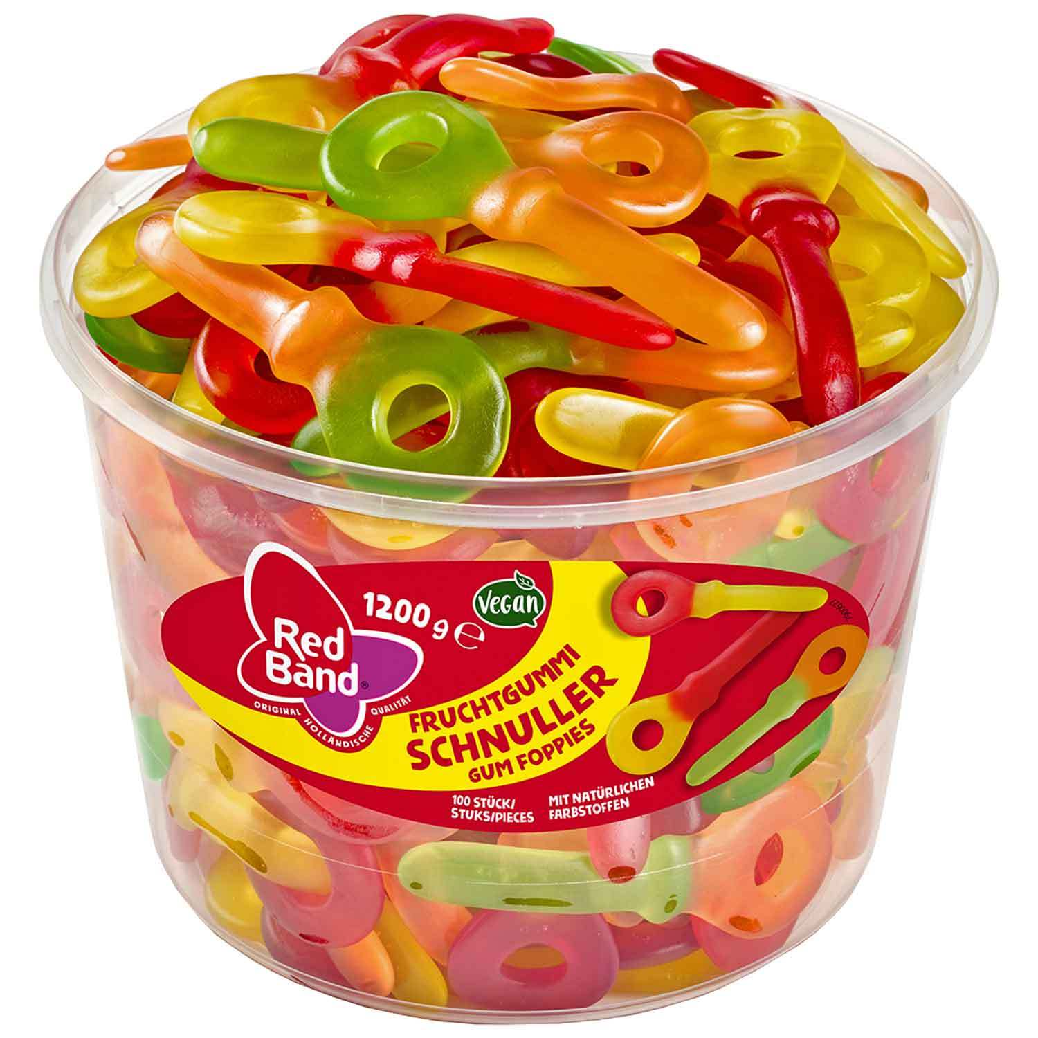 Red Band Pacifier Fruit Gum 1200g