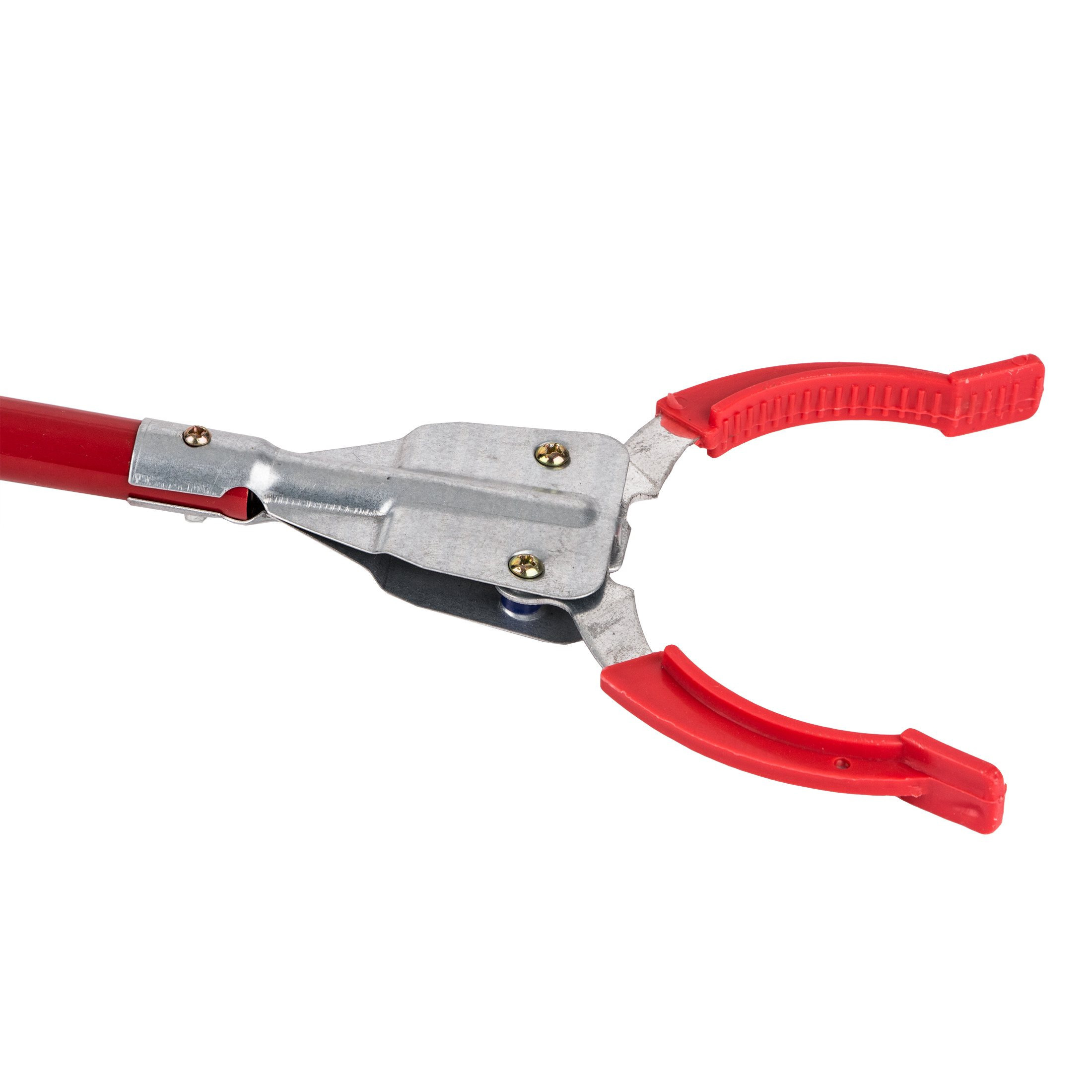Image of Bigdean 2x Gripping Tongs 92cm Long - Made Of Metal & Plastic - Waste Grabber Grip Aid For Seniors Waste Picker Leaf Grabber Lifting Aid