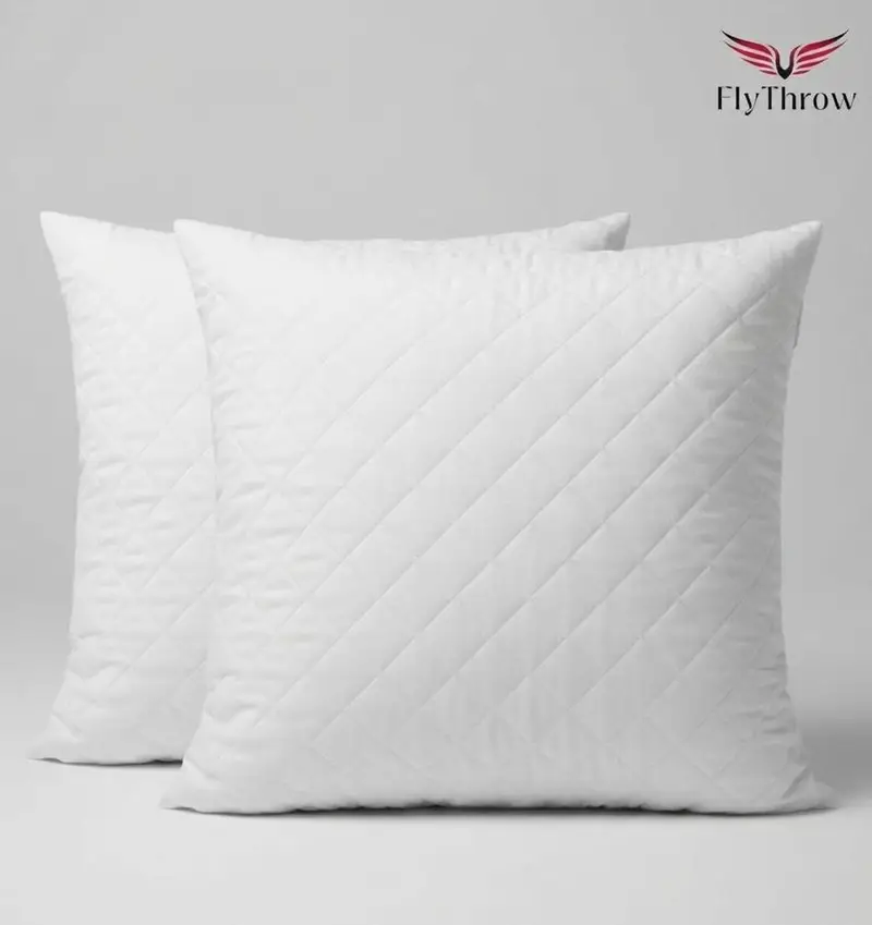 Kissen 80x80 cm 1er/2er Set – Premium Schlafkissen in Hotelqualität, 1400g Füllung, flauschig & gut gefüllt, Kopfkissen weich und stützend, abnehmbarer Bezug, waschbar, Ganzjahreskissen, atmungsaktiv,