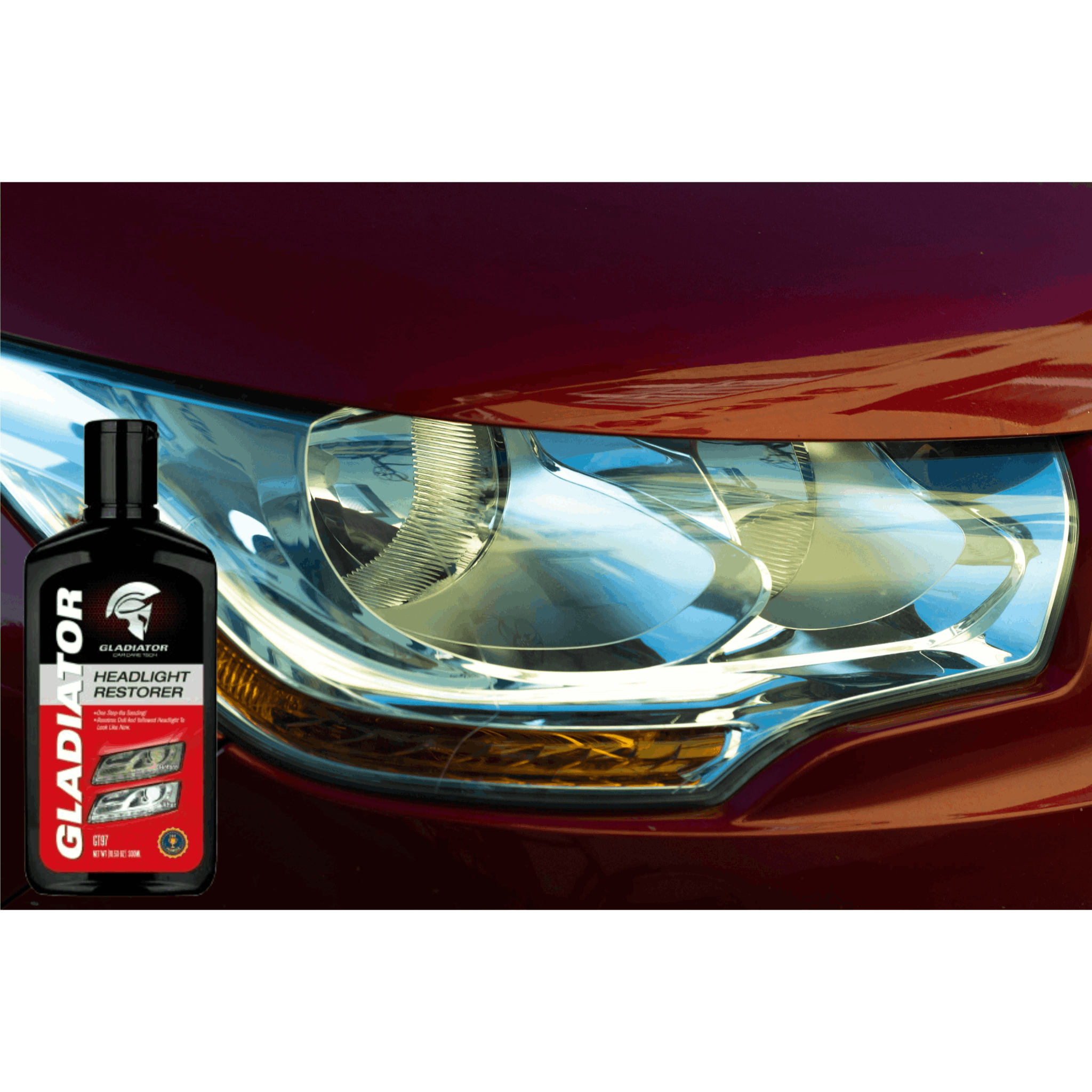 Headlight Restoration Polish Paste, 300ml