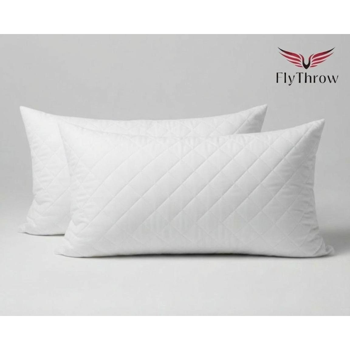 E-shop Kopfkissen 40x80 cm – Premium Schlafkissen mit Reißverschluss, 750g Füllung, flauschig & gut gefüllt, weiches Kopfkissen in Hotelqualität,