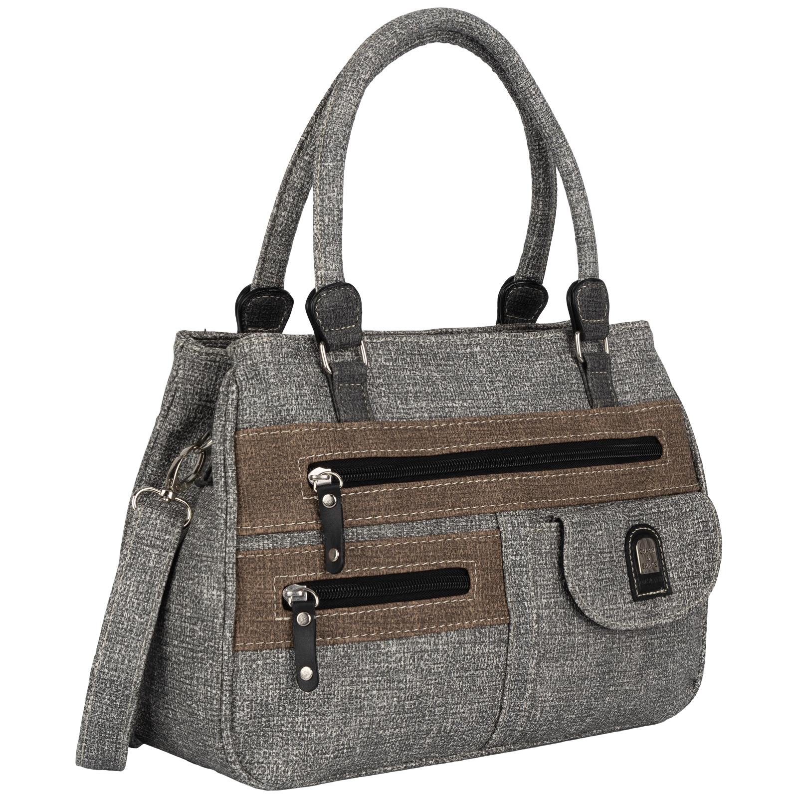 Image of Ladies' Handbag Shoulder Bag Crossover Bag 7 Leather (hxbxt): 22cm X 32cm X 11cm