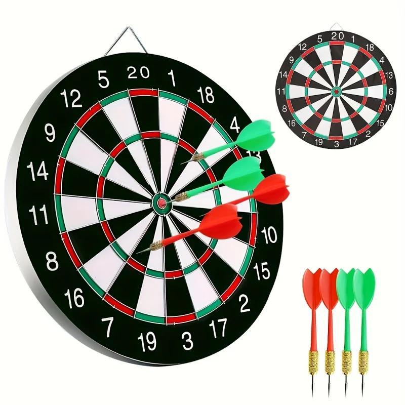 TEMU 16+1-inch Dartboard Set (including 1 Hanging Dartboard + 6 Darts)