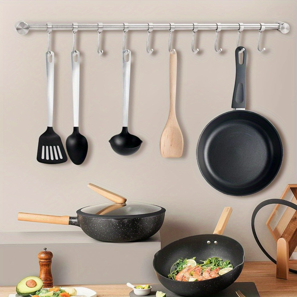 hakenleiste küche bad wohnzimmer – 52 cm edelstahl