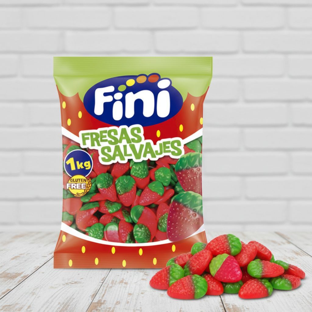 Fini Smooth Strawberries - 1kg Bag