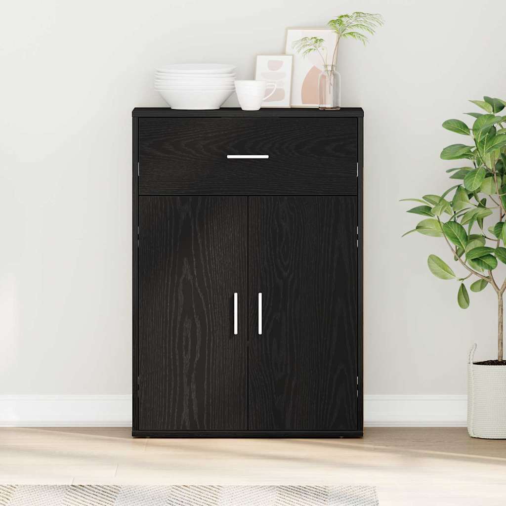 Vidaxl Sideboard Look 60 X 30 X 84 Cm Wood Material, Stylish Sideboard, Solution, Rectangular Organizer For Dining Room, Durable Wood Material Household Cabinet