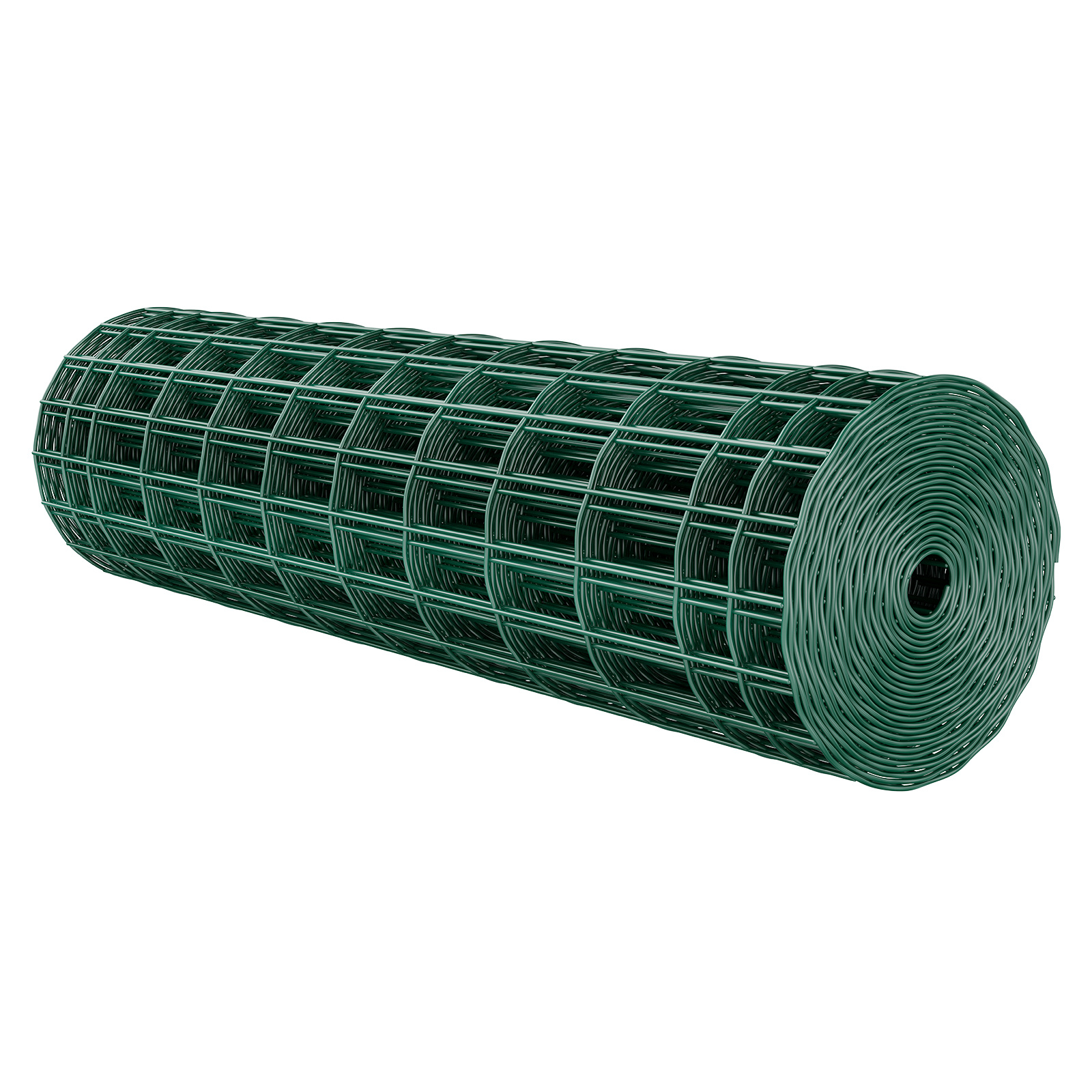 Image of Vevor Farm Fence, 1 X 25 M, In Mesh 2.1mm Galvanized Steel Wire Fencing For Cattle, & Sheep, Heavy Duty Vinyl Coated Livestock Fence For Animal Enclosures, Cage Wire, Garden Fences, Green