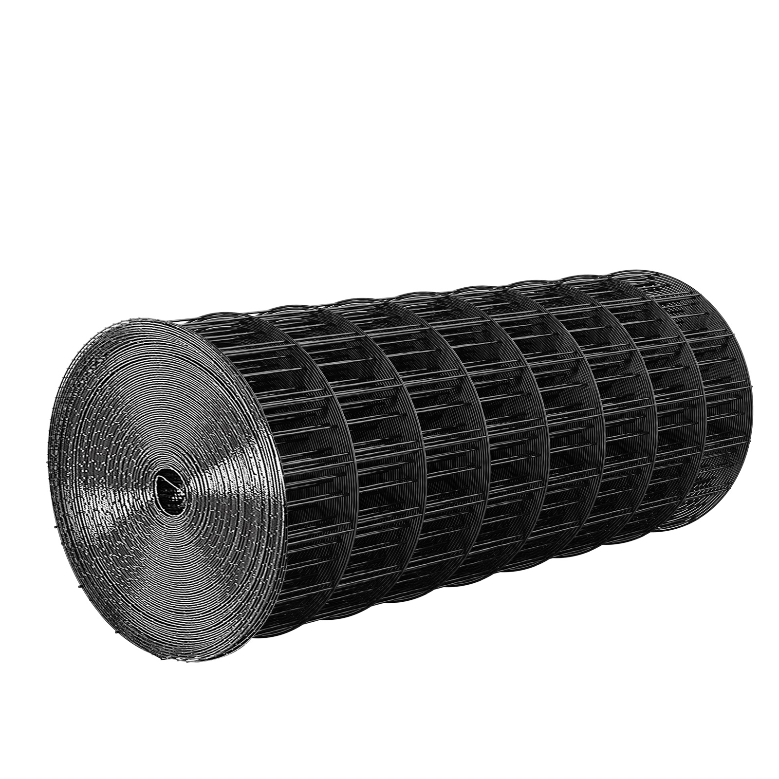Image of Vevor Hardware Cloth 91cm X 7.62m, 2 X 3 In Mesh 16 Gauge Galvanized Wire Mesh Roll, Weather-resistant Vinyl Coated Chicken Wire Fencing, Heavy Duty Welded Garden Plant Fencing For Rabbit Cage
