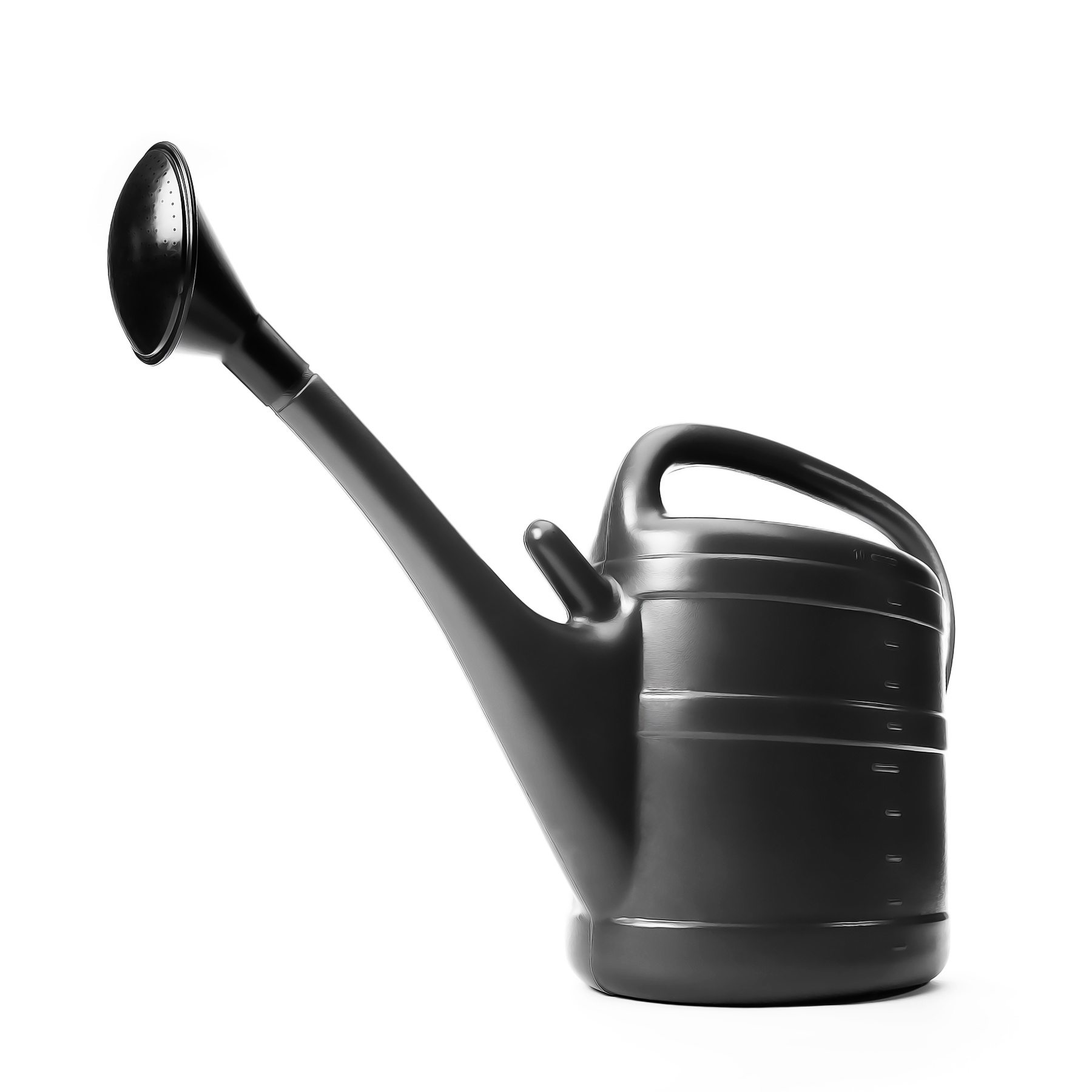 Image of Bigdean Watering Can 10 For House & Garden - Made Of Plastic - Garden Watering Can With Removable Spray Nozzle - For Easy Watering Of Flowers, Plants & Trees