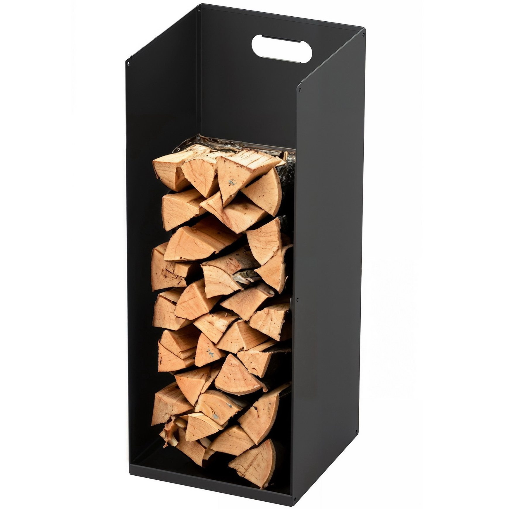 Lore Firewood And Briquette Rack - Indoor And Outdoor Firewood Storage Stand, Firewood Holder, Firewood Shelf, Firewood Rack, Firewood/firewood/wood/briquette Rack, Fireplace Rack