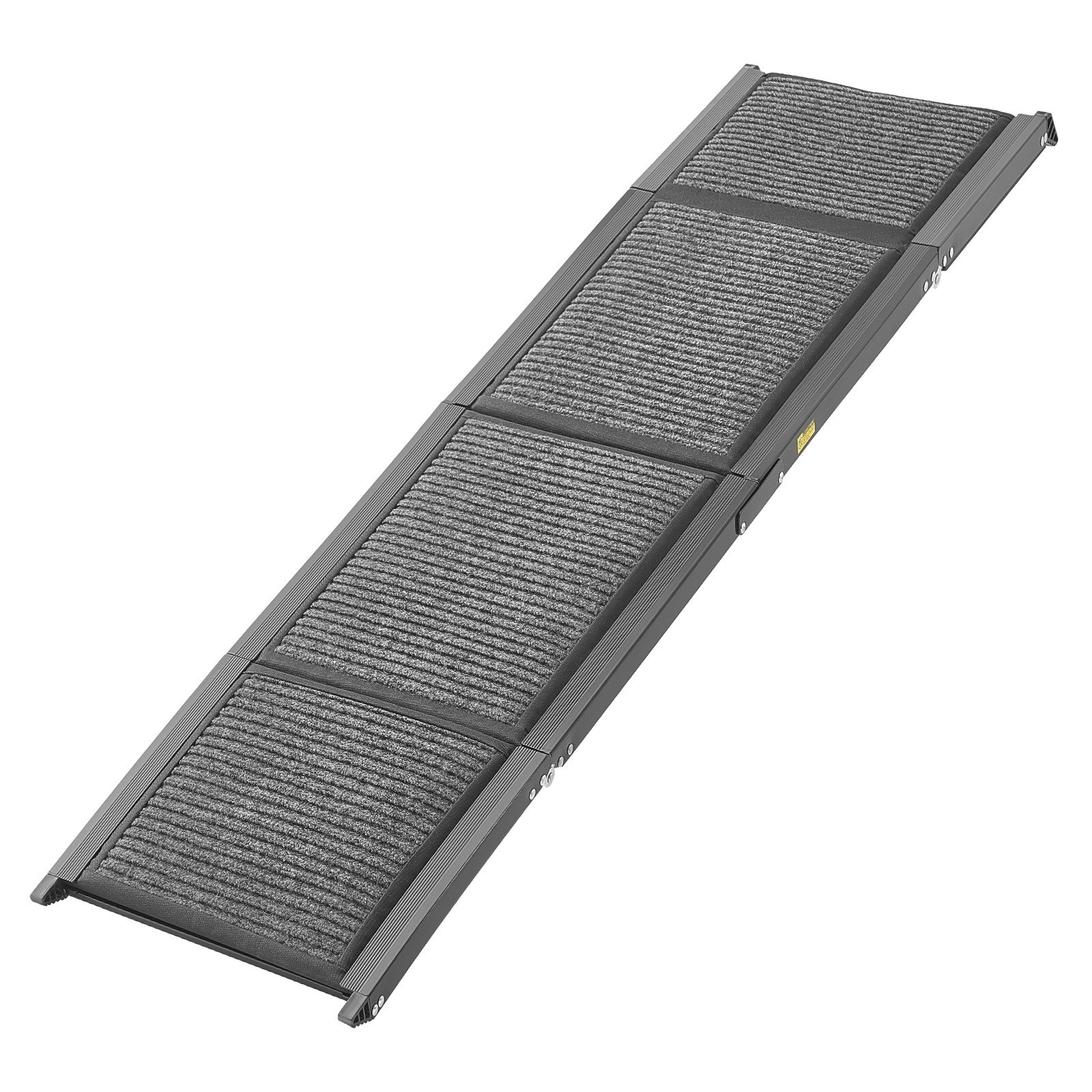 Vevor Dog Ramp For Cars, 180 .2 Cm, Folding Pet Ramps For Medium & Large Dogs Up To 113 Kg, Pet Stair Ramp With Non-slip Felt Rug Surface, Portable Outdoor Dog Car Ramps For