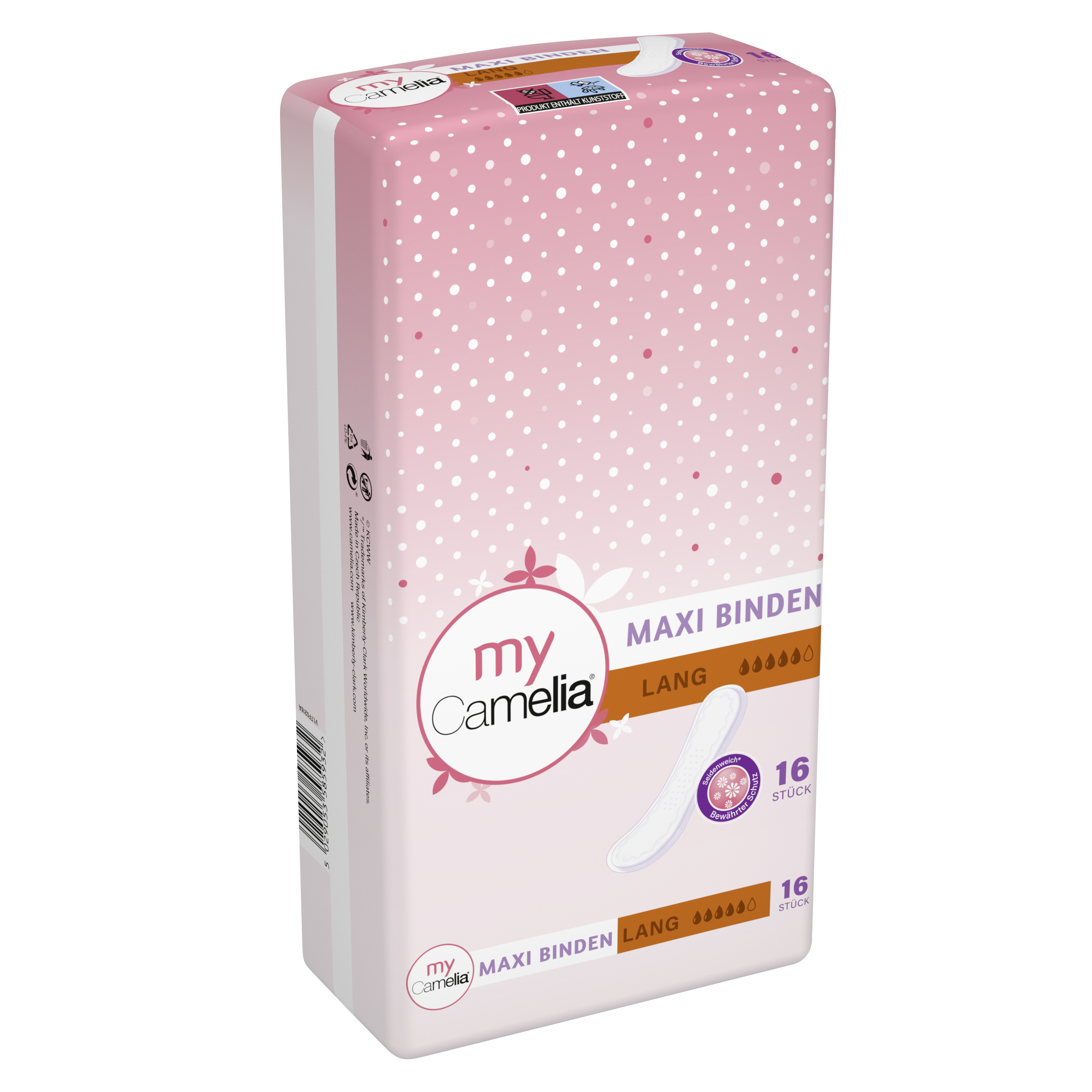 Camellia Maxi Pads Long, 16 X 10 (160pcs Of Ladies' )