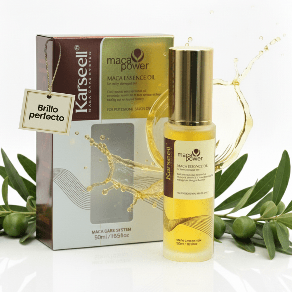 Carseell MACA CARE SYSTEM Pakiranje od 2 seruma za kosu s arganovim uljem, 50ml – Hidratantni, hranjivi, popravljači, profesionalna formula za suhu, oštećenu, obojenu, izbijeljenu kosu – Protiv kovrčanja, sjaj, mekoća, toplinska zaštita, antioksidativni vitamini – Dnevna upotreba kod kuće ili u salonu – Intenzivni tretman za ispucale vrhove – Pogodno za sve tipove kose: ravnu, kovrčavu, valovitu, tanku, gustu, prirodnu ili tretiranu – Bez sulfata, bez parabena, blagi miris – 2 x 50ml