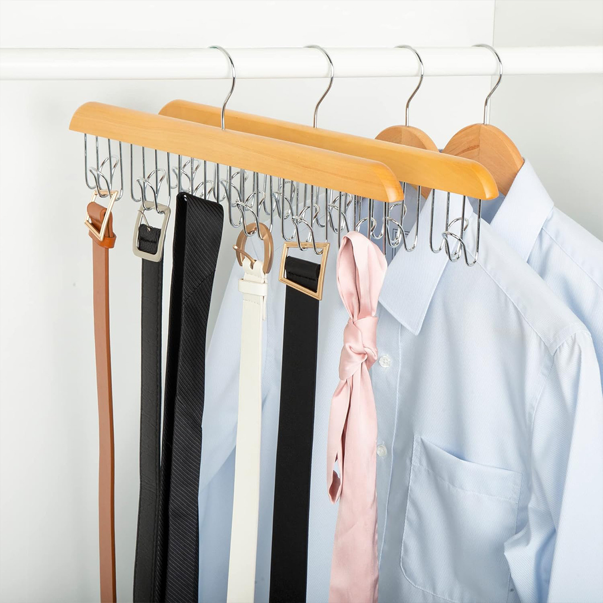 TEMU 1 de caballete de madera con 8 ganchos: ideal para colgar sombreros, bolsos y llaves en el pasillo de entrada, o toallas, esponjas de baño y