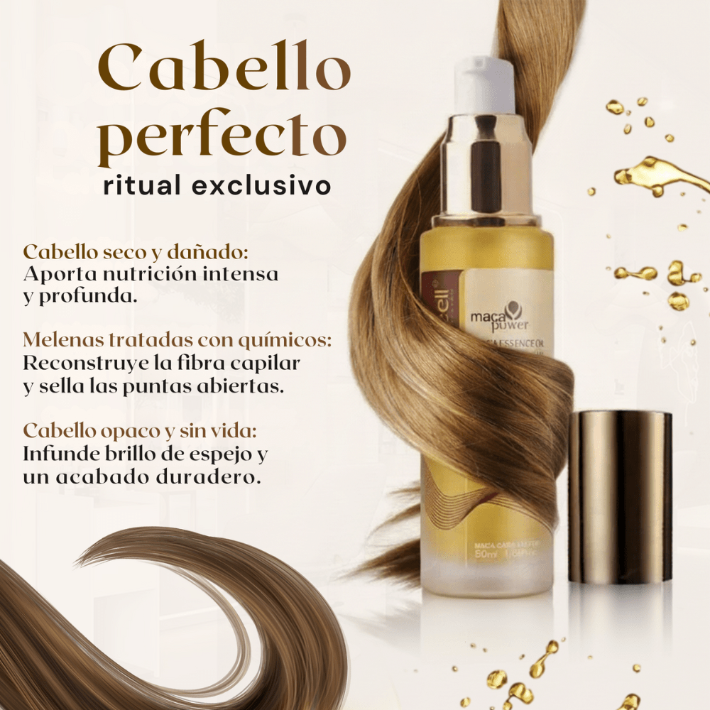 Carseell MACA CARE SYSTEM Pakiranje od 2 seruma za kosu s arganovim uljem, 50ml – Hidratantni, hranjivi, popravljači, profesionalna formula za suhu, oštećenu, obojenu, izbijeljenu kosu – Protiv kovrčanja, sjaj, mekoća, toplinska zaštita, antioksidativni vitamini – Dnevna upotreba kod kuće ili u salonu – Intenzivni tretman za ispucale vrhove – Pogodno za sve tipove kose: ravnu, kovrčavu, valovitu, tanku, gustu, prirodnu ili tretiranu – Bez sulfata, bez parabena, blagi miris – 2 x 50ml