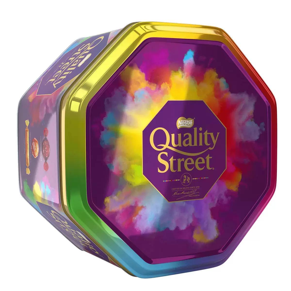 TEMU Nestle Quality Street Tin, 1.93kg, Sharing Tin For Christmas, Family Tin