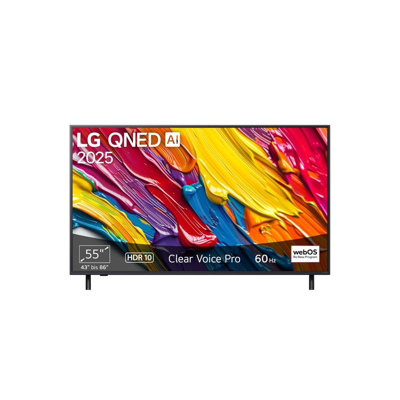 E-shop LG TV 43/ 55/ 75 Zoll 4K (α7 4K AI Prozessor, 25, 60Hz) [Modelljahr 2025] MODEL: 43QNED82A6B 55QNED82A6B 75QNED82A6B