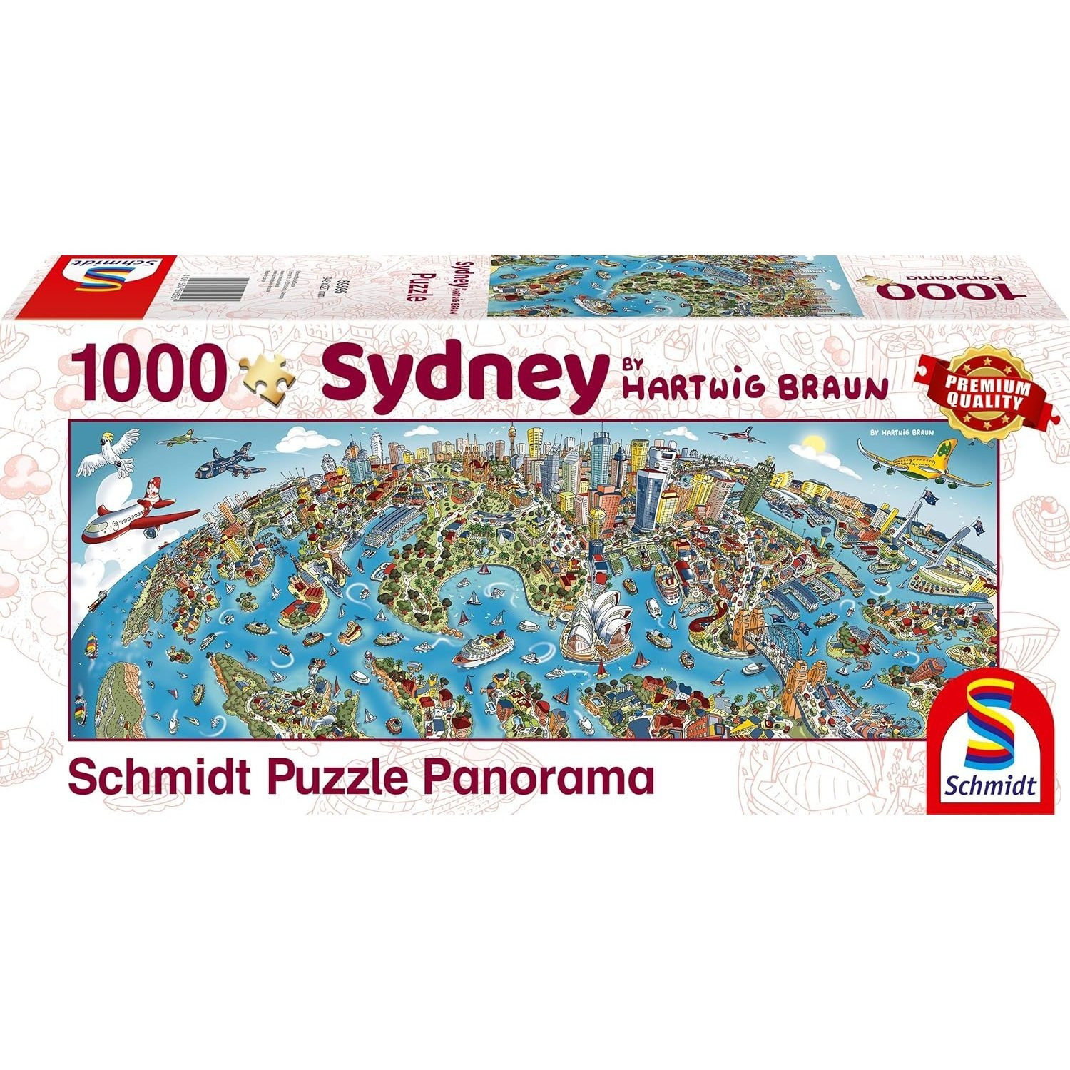 Cityscape 1000pcs Christian Ringer Puzzle