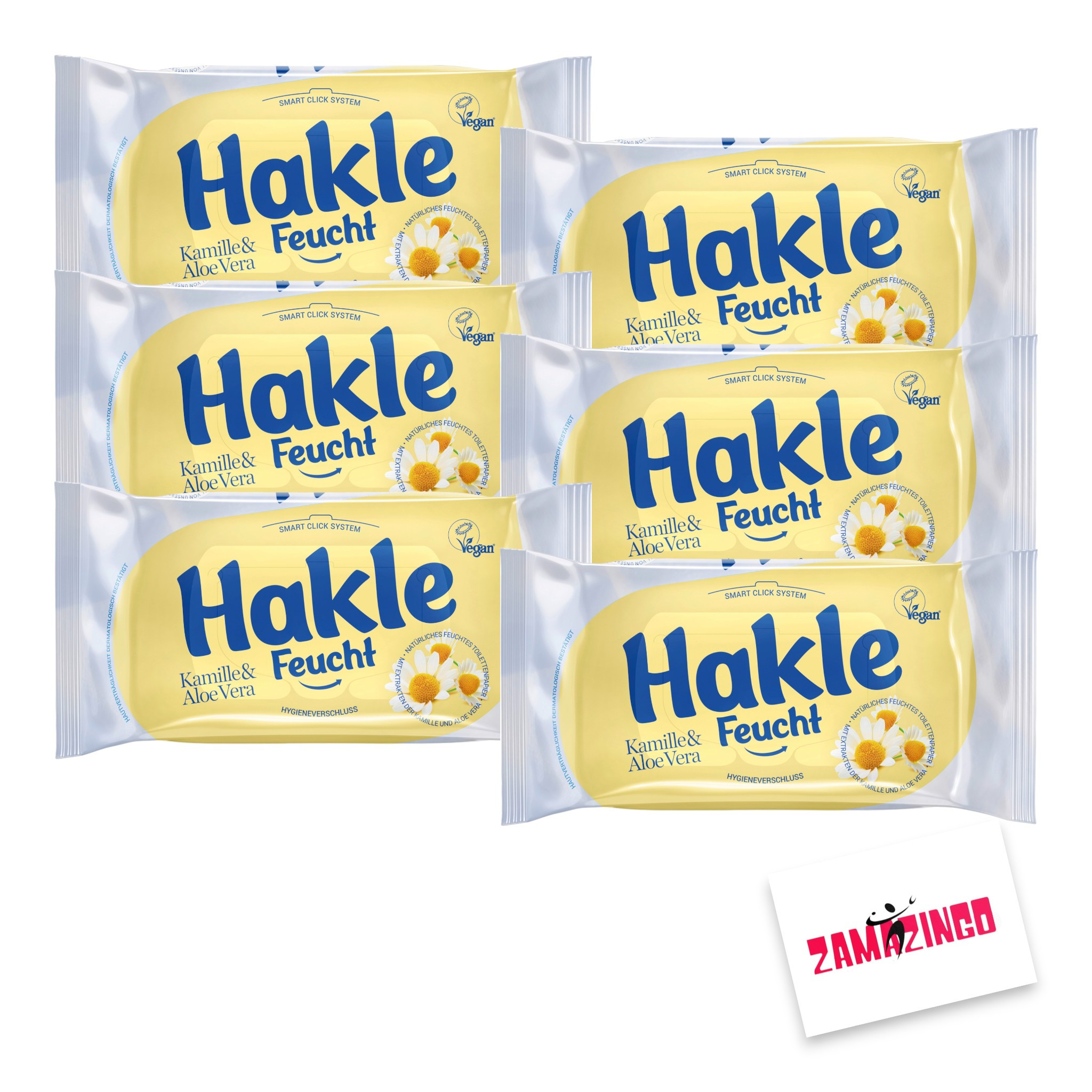 Hakle Toilet Tissue Chamomile & Aloe Vera 42 Sheets
