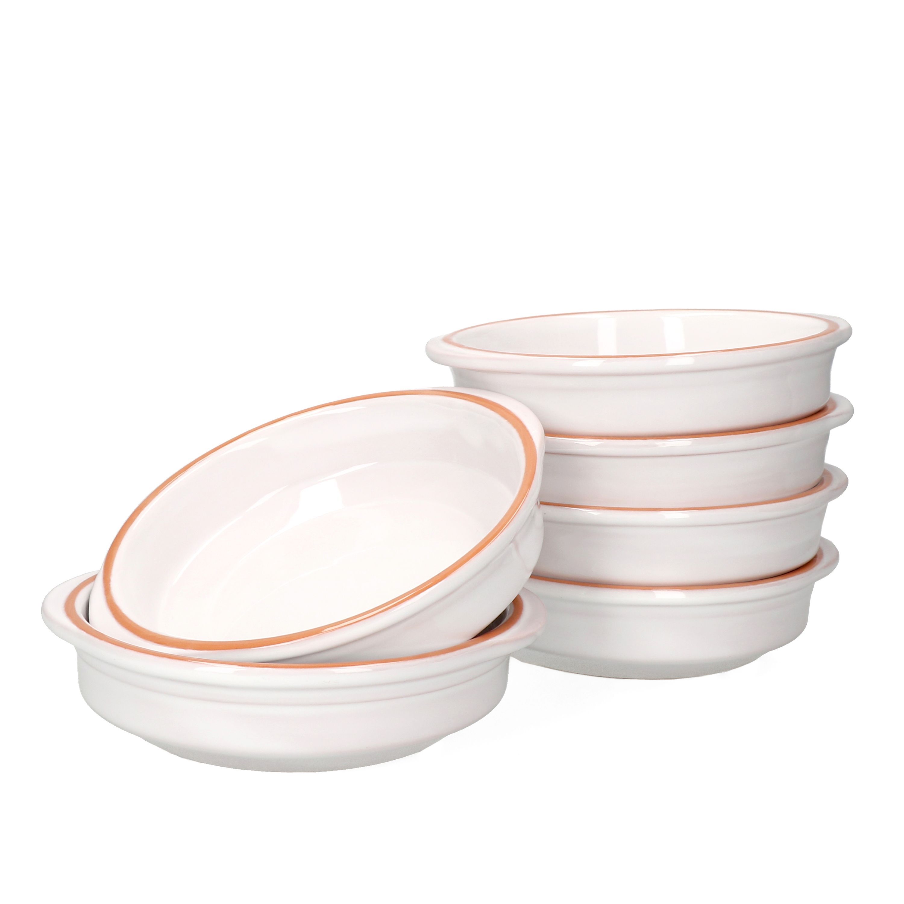 6-piece Set Cazuela White Ille 16cm M - 1926/16