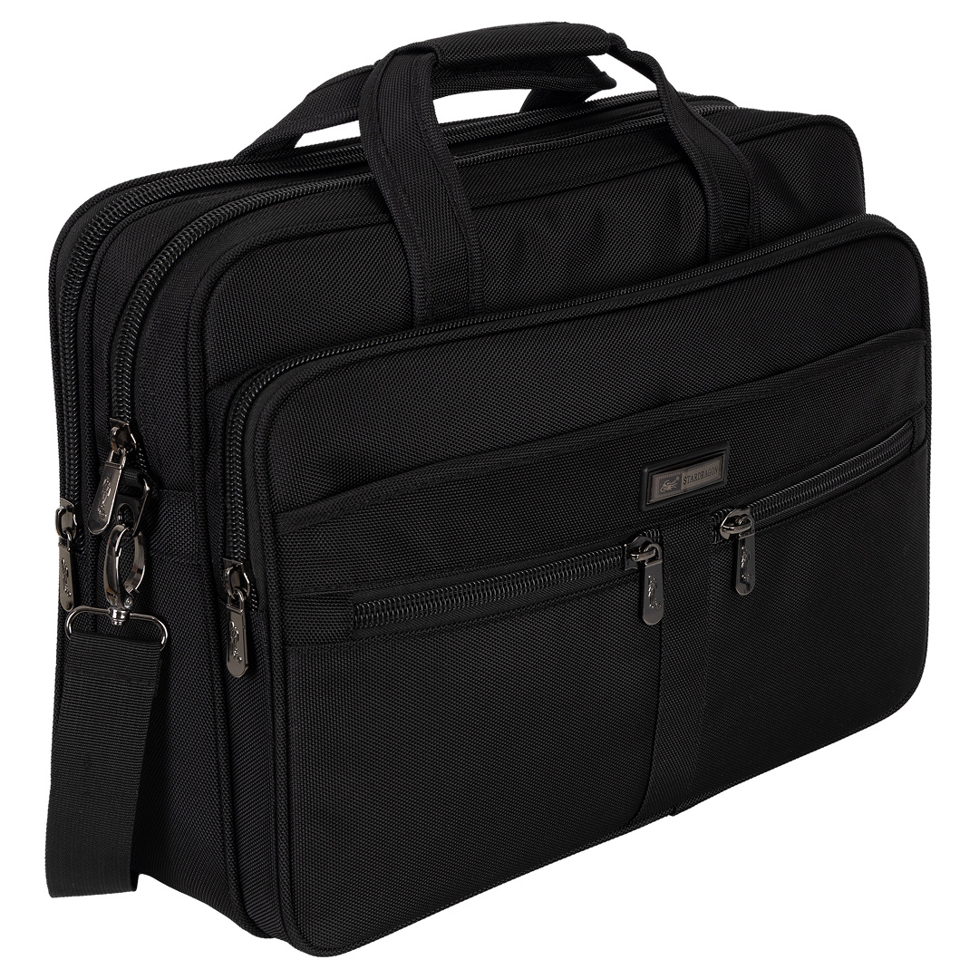 TEMU Arbeitstasche Umhängetasche Aktentasche Laptoptasche Herrentasche Messenger Bag Schwarz