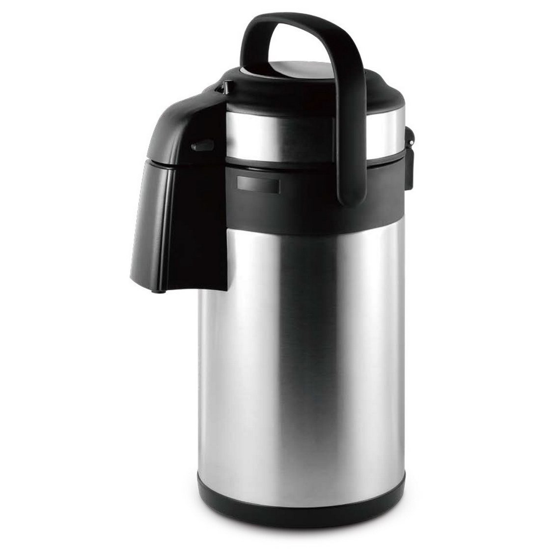 Image of Thermal Jug Pump Jug 3 L Passau Stainless Steel Thermal Jug Insulated Jug Insulated Bottle Bottle With Pump Function Jug Bottle Double-walled Insulation